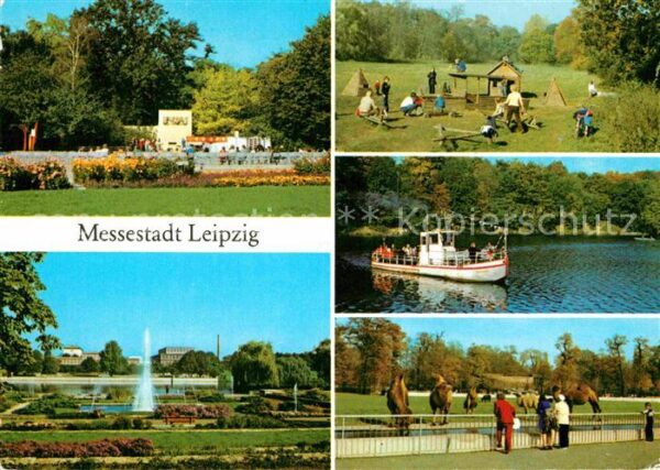 Leipzig Kulturpark Clara Zetkin Elsterbecken Wa