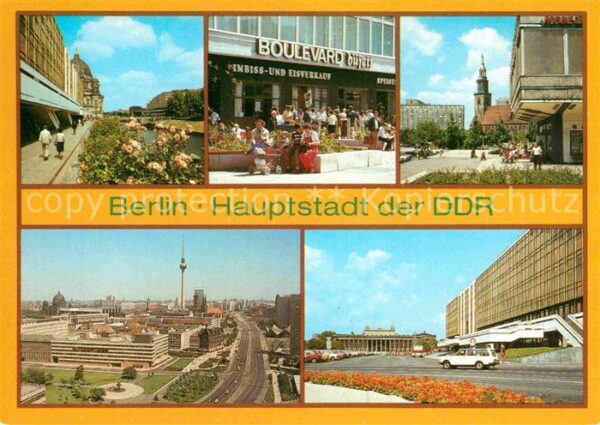 Berlin Palast der Republik Rathauspassage Alte