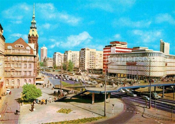 Leipzig Warenhaus Konsument am Brühl