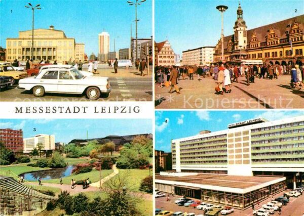 Leipzig Opernhaus Altes Rathaus Alte Waage Inte