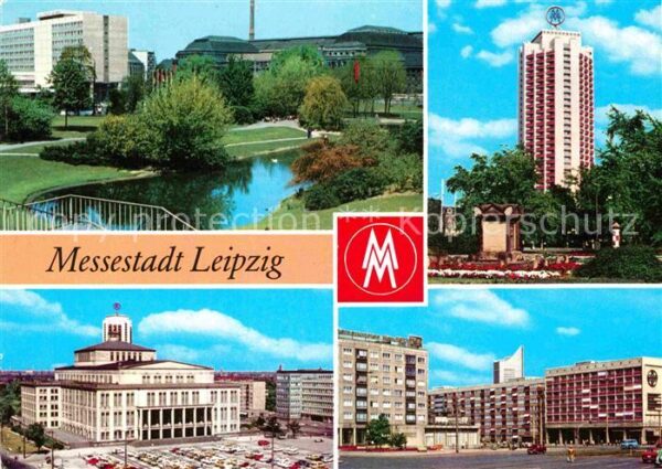 Leipzig Interhotel Stadt Leipzig Wohnhochhaus O