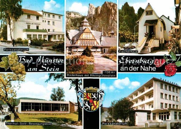 Bad Muenster Stein Ebernburg Parksanatorium Bäderhaus Rheingrafenste