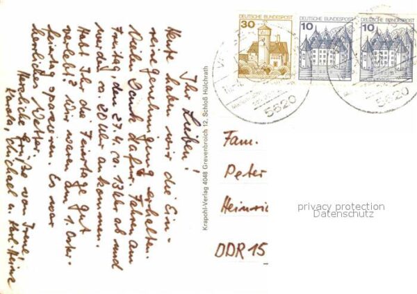 Neviges Velbert Wallfahrtskirche Kloster Elisabeth Kran – Bild 2