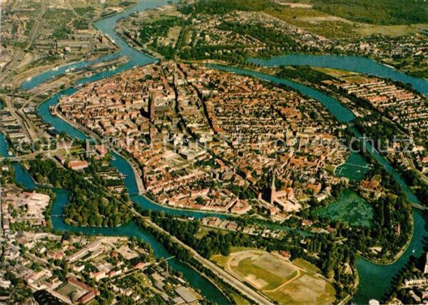 Luebeck Fliegeraufnahme