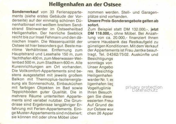 Heiligenhafen Ostseebad Fliegeraufnahme – Bild 2