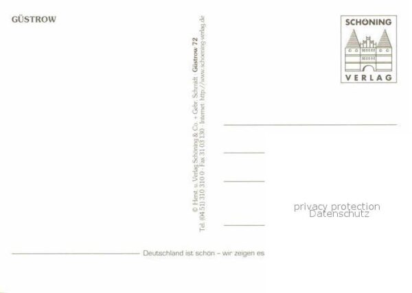 Guestrow Mecklenburg Vorpommern Fliegeraufnahme Wappen – Bild 2