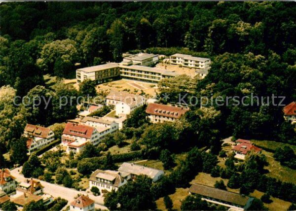 Salzhausen Bad Fliegeraufnahme Staatsbad