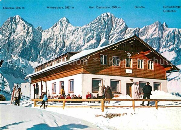 Schladming Obersteiermark Hochwurzenhütte Winter Dachstein