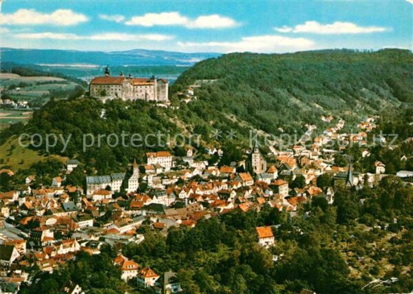 Kulmbach Fliegeraufnahme Burg