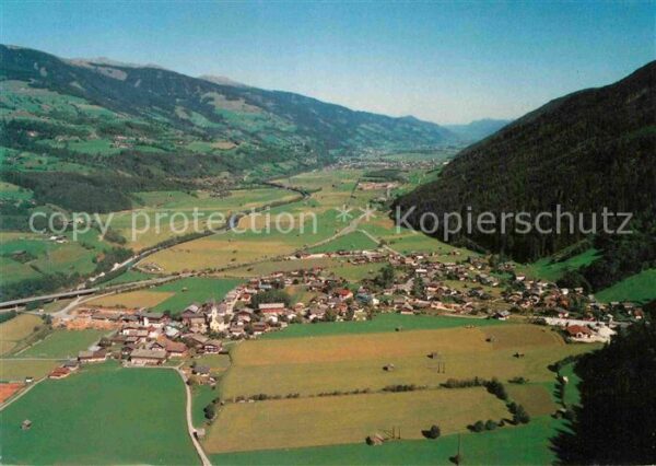Hollersbach Pinzgau Fliegeraufnahme Campingplatz
