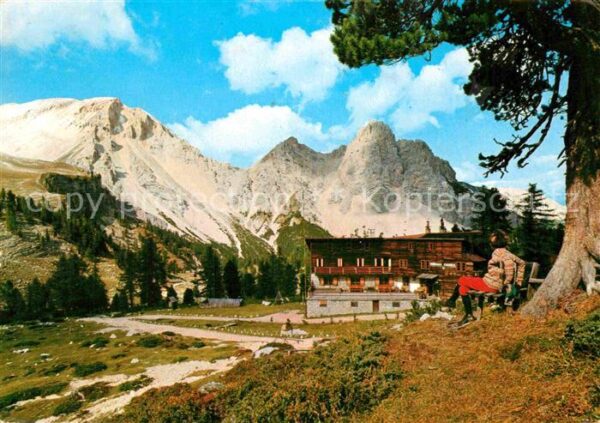 San Vigilio di Marebbe Faneshütte Antonispitze Eisengabelspitz