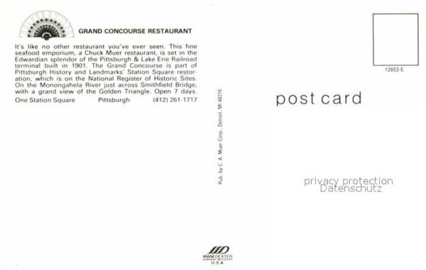 Pittsburg California Grand Concourse Restaurant – Bild 2