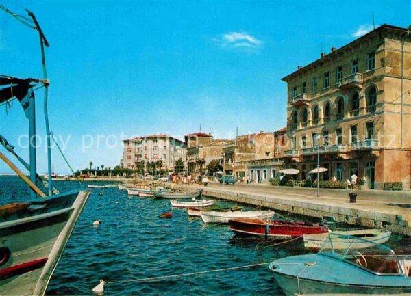 Porec Hafen