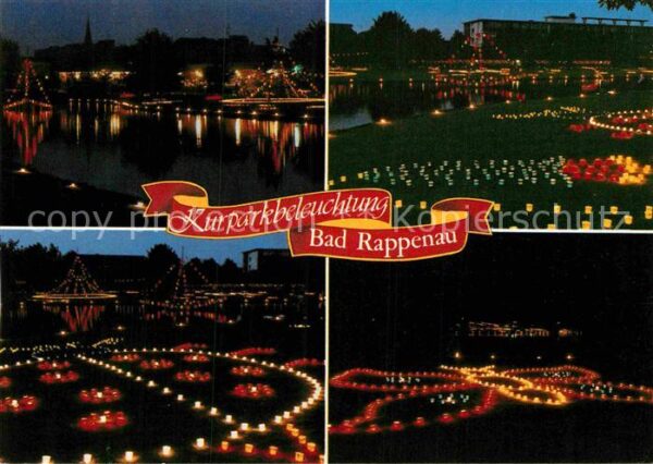 Bad Rappenau Lichterfest bei Nacht