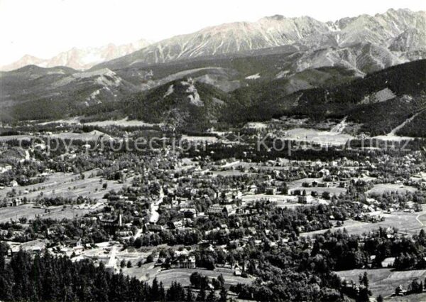 Zakopane Fliegeraufnahme
