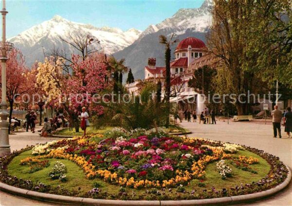 Merano Meran Passegiata Kurpromenade