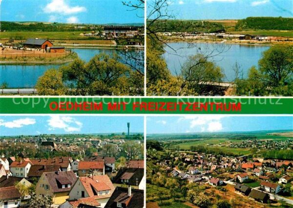 Oedheim Seepartie Fliegeraufnahme mit Freizeitz