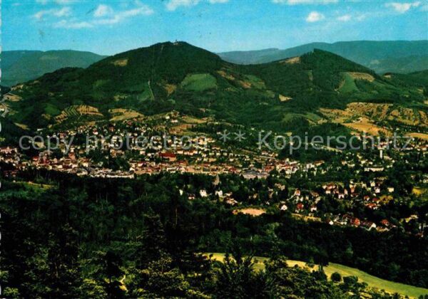 Baden-Baden Fliegeraufnahme