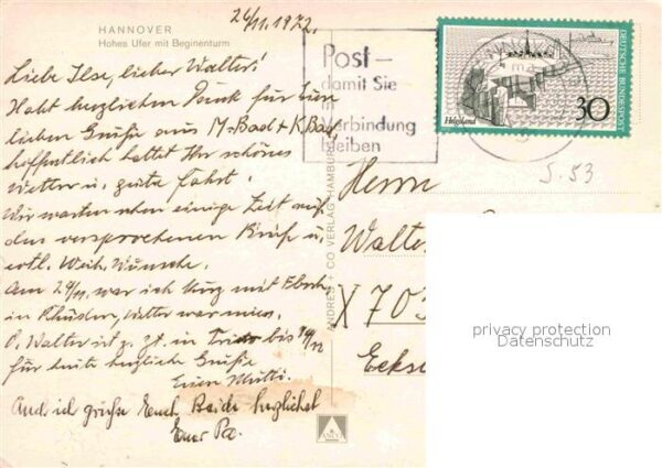 Hannover Hohes Ufer mit Beginenturm – Bild 2