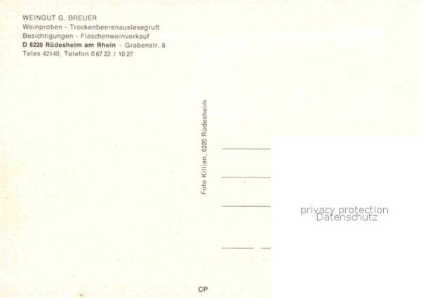 Ruedesheim Rhein Weinkeller – Bild 2