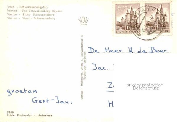Wien Schwarzenbergplatz – Bild 2