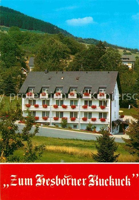 Hallenberg Hesborn Restaurant zum Hesborner Kuckuc