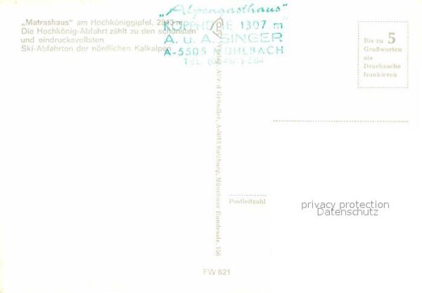 Hochkoenig Matrashaus – Bild 2