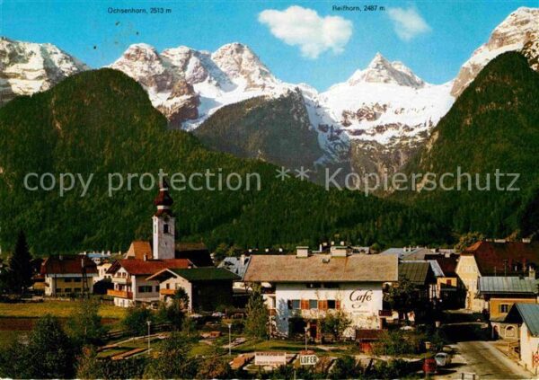 Lofer Kirchenpartie im Salzburger-Land