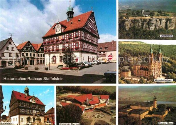 Staffelstein Bad Adam-Riese-Stadt Fachwerk Staffelberg V