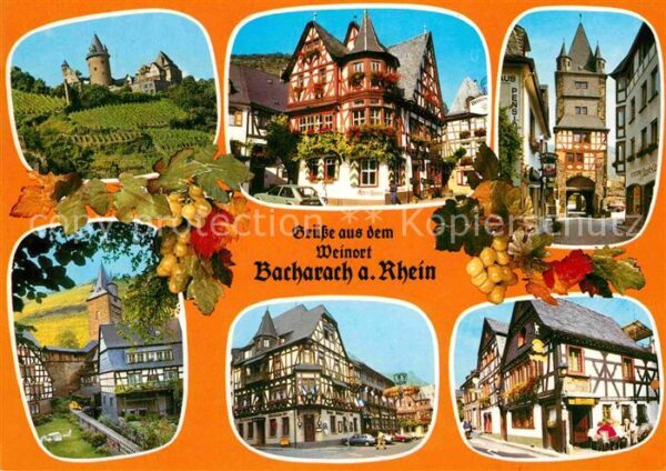 Bacharach Rhein FAchwerkhäuser