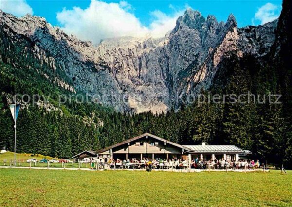 Scharitzkehlalm mit Hohe Göll