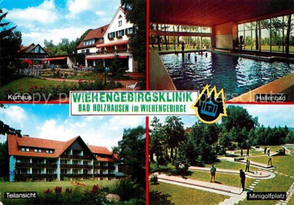 Bad Holzhausen Luebbecke Wiehengebirgsklinik Hallenbad Kurhaus M