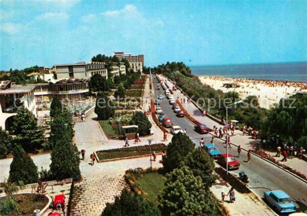 Mangalia Seepromenade mit Strand
