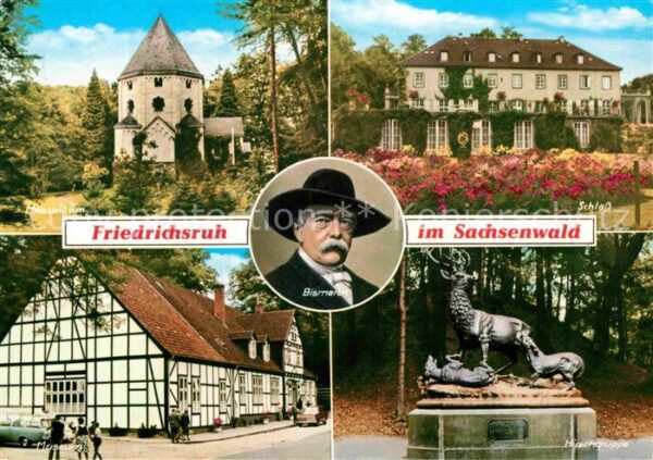 Friedrichsruh Hamburg im Sachsenwald Museum Fachwerk Mausoleu