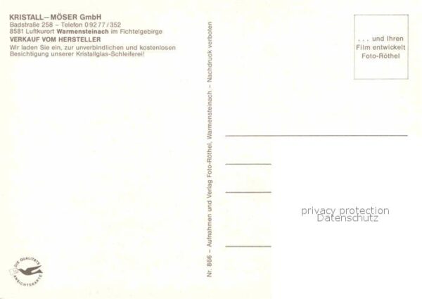 Warmensteinach Kristall-Möser – Bild 2