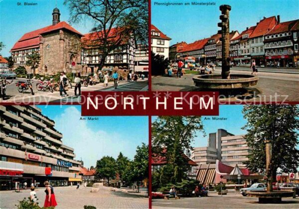 Northeim St. Blasien Pfennigbrunnen Münsterplatz