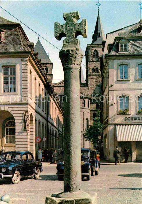 Trier Marktkreuz Hauptmarkt Dom