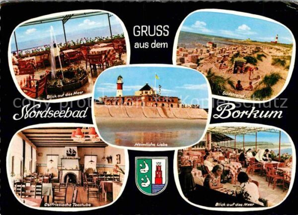 Borkum Südstrand Teestube Terrassen