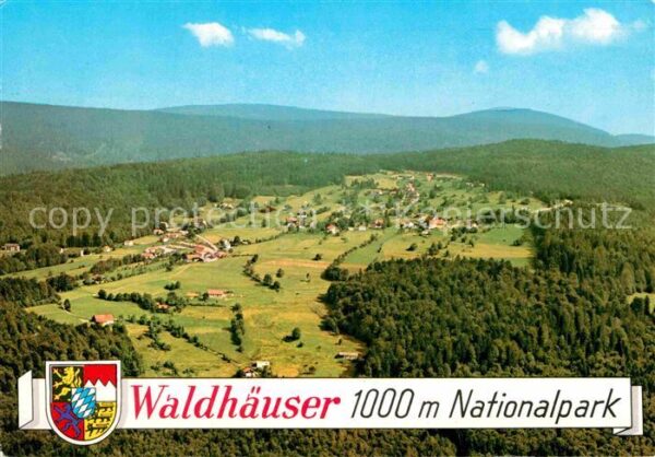 Waldhaeuser Neuschoenau Fliegeraufnahme