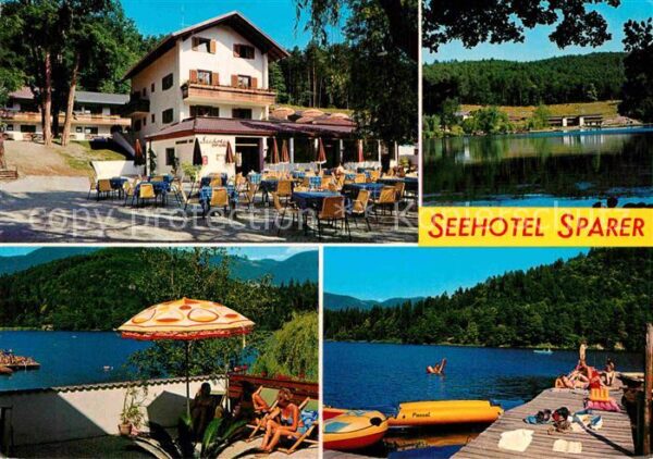 Eppan Suedtirol Seehotel Sparer Montiggler See