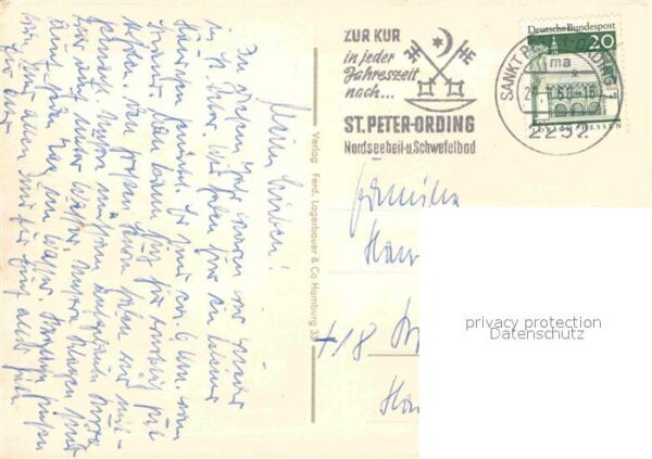 St Peter-Ording BöhlerLeuchtturm Brandung Wald Brücke – Bild 2
