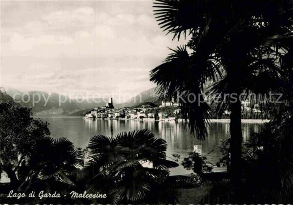 Malcesine Lago di Garda Partie am See