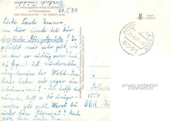 Silberbach Eger Erholungsheim Haus Silberbach – Bild 2