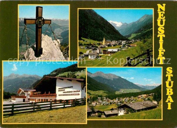 Neustift Stubaital Tirol Gipfelkreuz am Elfer Zuckerhütli Freize