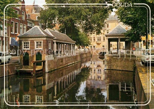 Gouda Visbank en Korenbeurs aan de Gouwe