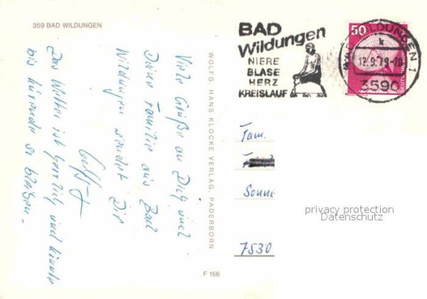 Bad Wildungen Badehotel Kurpark Brunnenstrasse Park-C – Bild 2