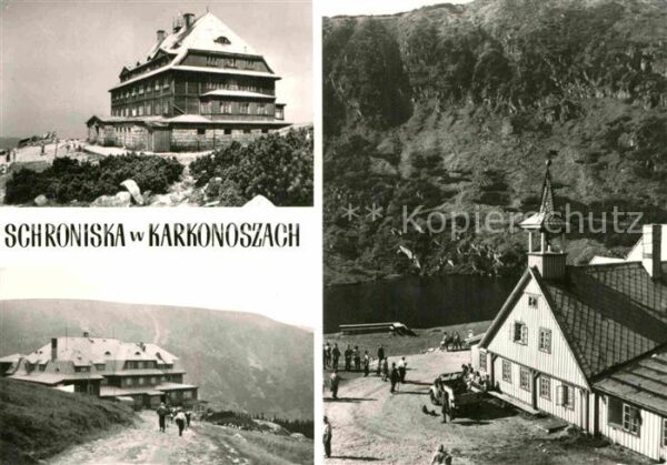 Karkonosze Schroniska PTTK