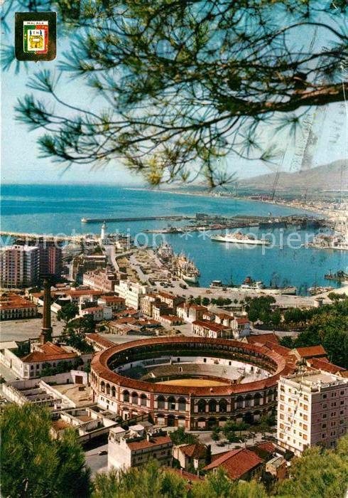 Malaga Andalucia Hafenpartie und Freilichttheater