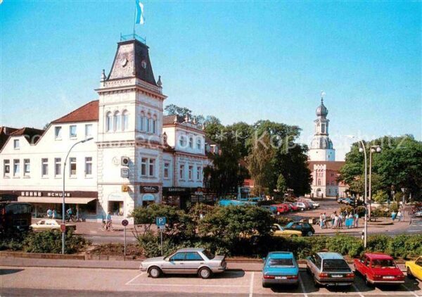 Jever Schloßplatz mit Hof von Oldenburg Heima