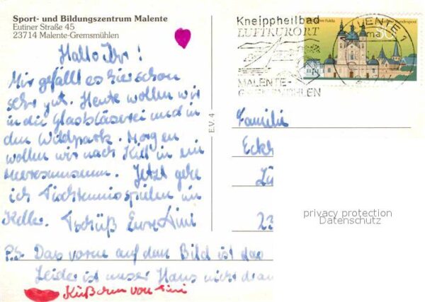 Malente-Gremsmuehlen Sport- und Bildungsstätte – Bild 2
